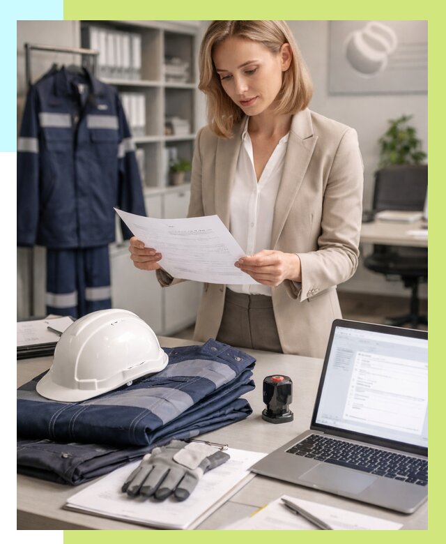 Сертификация спецодежды в Наро-Фоминске от 7172 р. | Алешин-Нр-