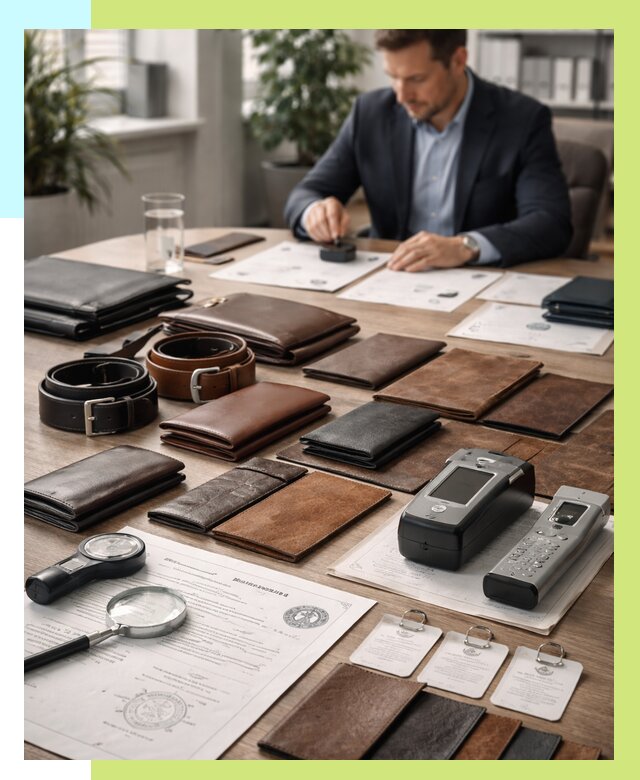 Сертификация кожаных изделий в Наро-Фоминске от 12294 р. | Алешин-Нр-