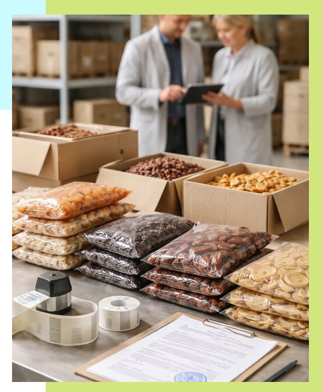 Сертификация сухофруктов в Наро-Фоминске от 12294 р. | Алешин-Нр- под ключ