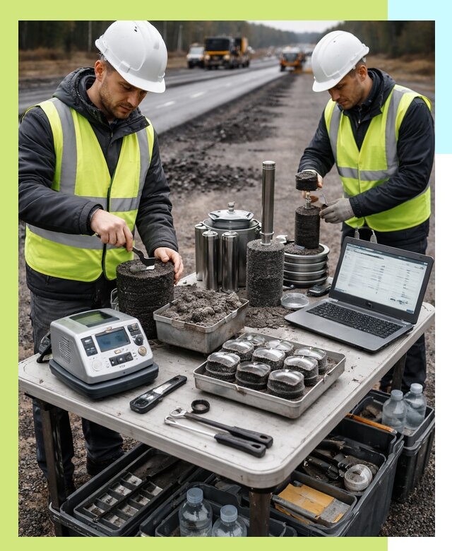 Сертификация асфальта: испытания и подтверждение в Наро-Фоминске