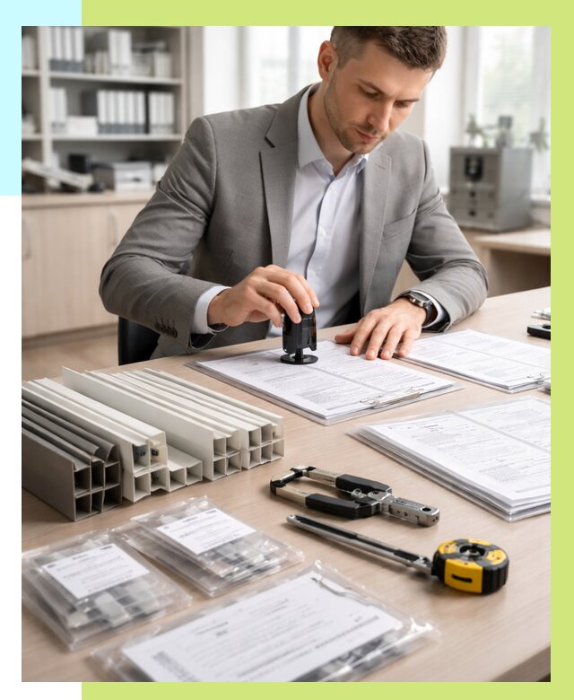 Сертификация ПВХ продукции в Наро-Фоминске от 8708 р., Алешин-Нр-