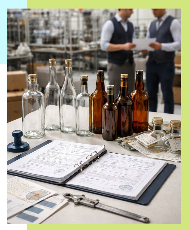 Сертификация стеклянных бутылок в Наро-Фоминске от 25613 р. | Алешин-Нр-