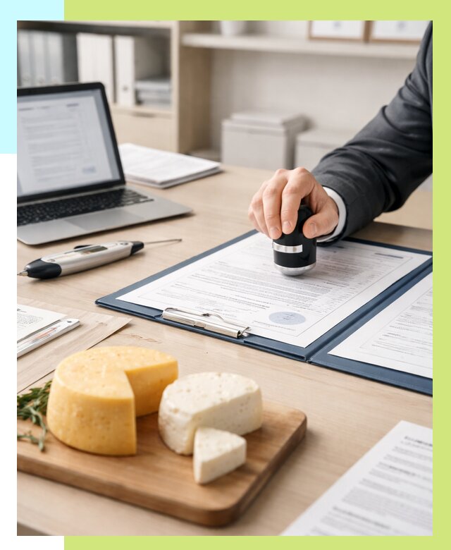 Сертификация сыров в Наро-Фоминске от 15368 р | Сертификат на сыр Алешин-Нр-