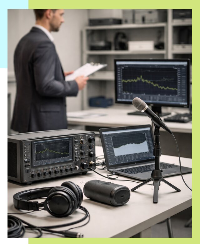 Сертификация аудиотехники в Наро-Фоминске от 15368 р., Алешин-Нр-