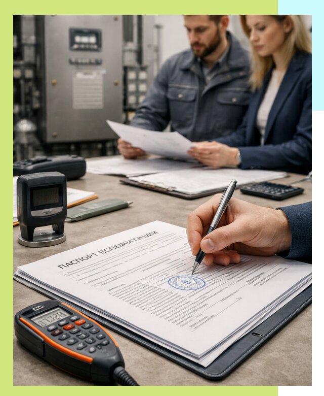 Оформление паспорта эксплуатации оборудования в Наро-Фоминске