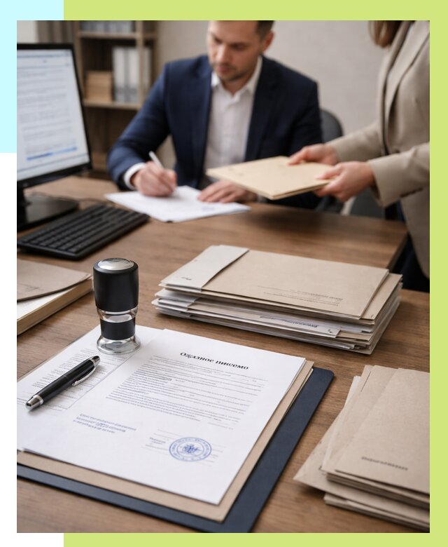 Отказное письмо для таможни в Наро-Фоминске от 3074 р, Алешин-Нр-