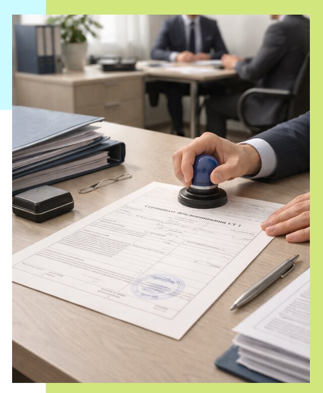 Сертификат происхождения СТ 1 в Наро-Фоминске от 4610 р. | Алешин-Нр-