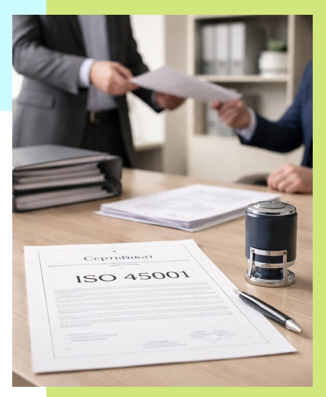 Сертификат ISO 45001 в Наро-Фоминске под ключ от 46103 р. | Алешин-Нр-