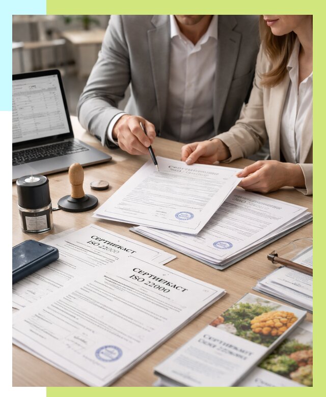 Сертификат ISO 22000 в Наро-Фоминске от 40980 р. под ключ | Алешин-Нр-