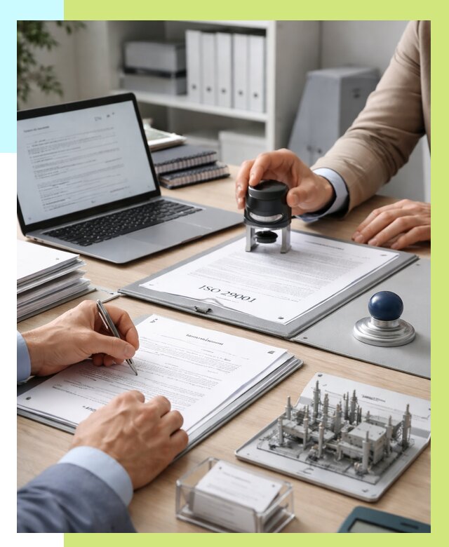 Сертификат ISO 29001 в Наро-Фоминске под ключ от 76838 р. | Алешин-Нр-